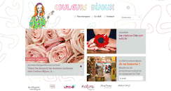 Desktop Screenshot of couleurs-bijoux.com